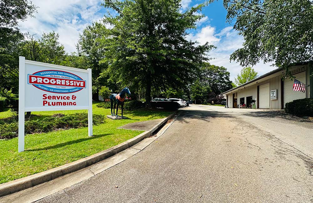 Service and plumbing sign